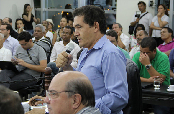 Renato reforçou que a votação seria sobre a “constitucionalidade do PDL que pelo estudo com suporte da procuradoria é inconstitucional/ Foto: Ascom Câmara