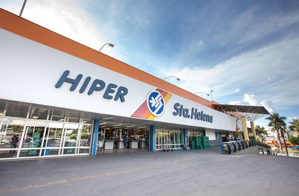 Supermercado Hiper Santa Helena / Foto: Divulgação
