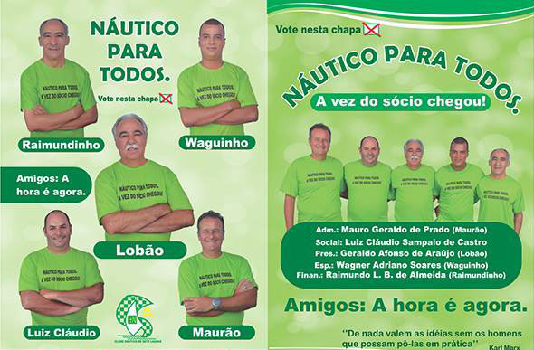 Chapa Náutico para Todos / Foto: Facebook / Náutico para Todos 