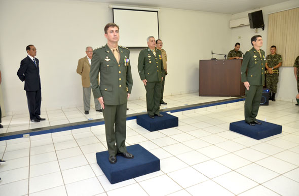 Cerimônia de nomeação de novo comandante do 4° GAAAE / Foto: Ascom PMSL