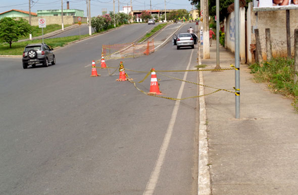 Parte da Rua Cassimiro de Abreu vai passar a ter acesso nos dois sentidos / Foto: Tatiane Guimarães