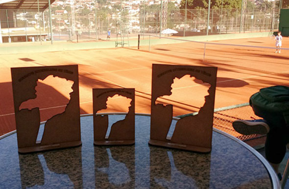 O torneio reúne vários atletas do estado / Foto: Facebook / Circuito Interclubes de Tênis