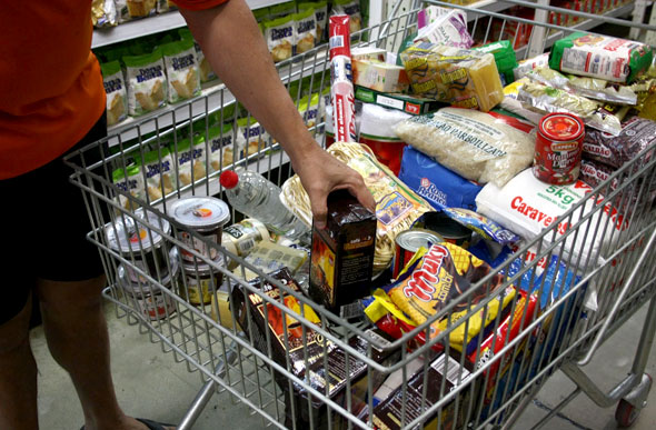 Em 2015 o valor da cesta básica esteve acima da inflação / Foto: cristianafranca.com.br