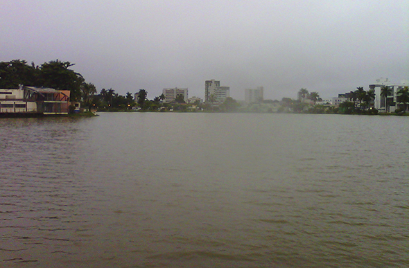 Dia chuvoso em Sete Lagoas/ Foto: Cristiane Cândido