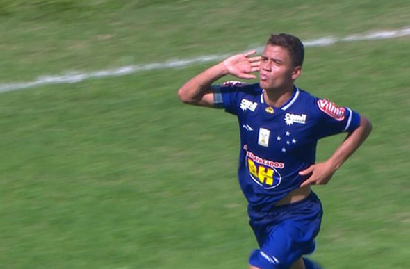 Dudu faz o segundo gol e liquida a partida ainda no primeiro tempo / Foto: Globoesporte / Divulgação