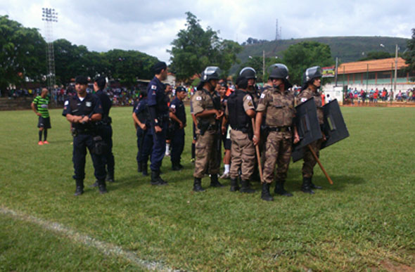 A PM e a Guarda Municipal têm dado todo o respaldo no que tange á segurança dos jogos /Foto: Divulgação 