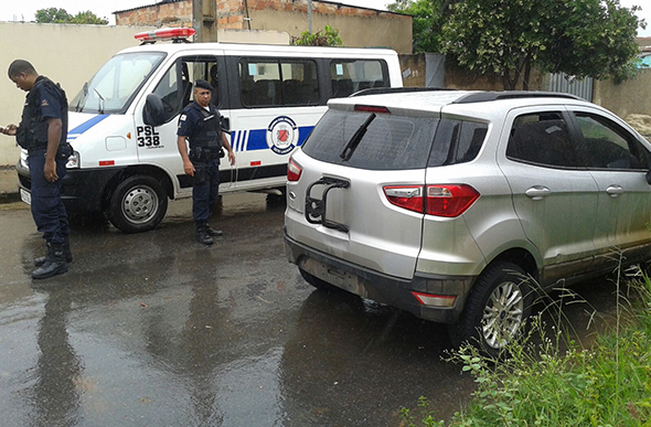 Guarda Civil Municipal localiza veículo roubado que foi utilizado para praticar crimes/ Foto: divulgação