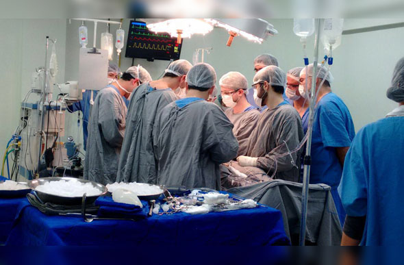 Foram retirados os rins, fígado, coração e córneas de Wellington / Foto: Ascom HNSG