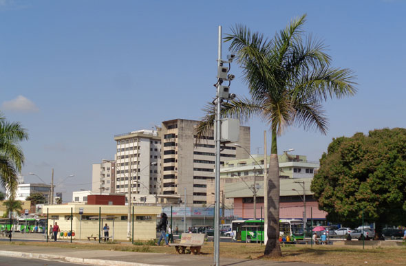 Radar na Norte Sul em frente ao Terminal Urbano de Transbordo / Foto: Tatiane Guimarães