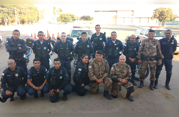 Guardas Civis participam de treinamento em motocicleta / Foto: Divulgação/GCM