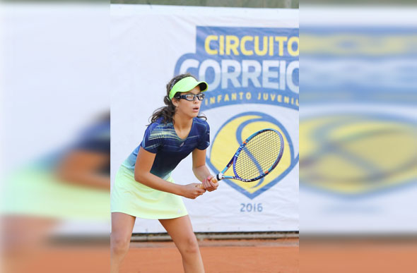 Julia Campolina - A melhor tenista da atualidade do Clube Náutico / Foto: Divulgação