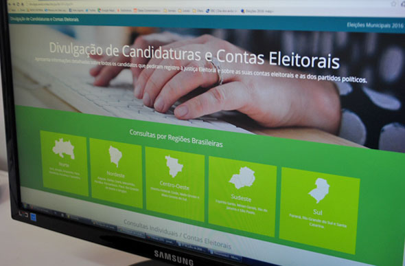 Sistema de Divulgação de Candidaturas e Contas Eleitorais do TSE / Foto: Marcelle Louise