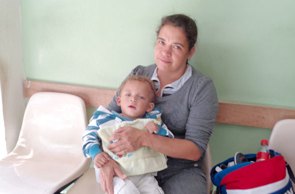  Ataíde Lucas vem uma vez por semana fazer o tratamento na clínica / Foto: Tatiane Guimarães