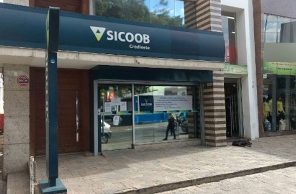 Cooperativa de crédito sofre tentativa de arrombamento / Foto: Divulgação 