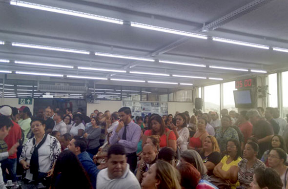 Público compareceu em peso à reunião / Foto: Marcelle Louise