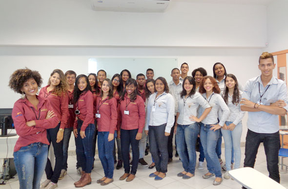 Alunos do curso técnico em Administração do Senac / Foto: Tatiane Guimarães