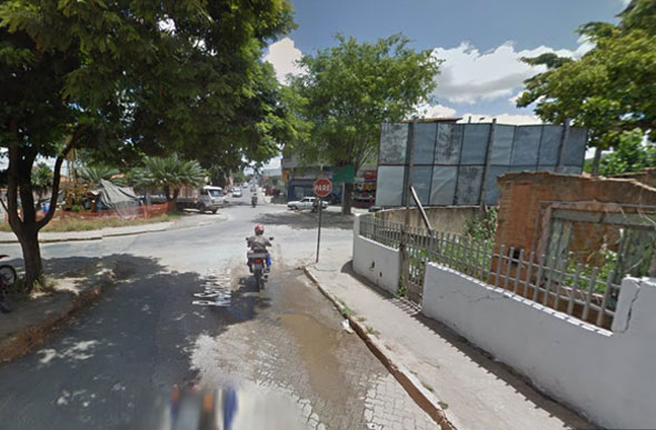 Suposto lote onde aconteceu os disparos contra o morador de rua / Foto: Google Maps