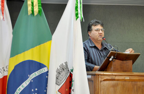 Vereador Gilberto Doceiro (PMDB) / Foto: Marcelo Paiva 