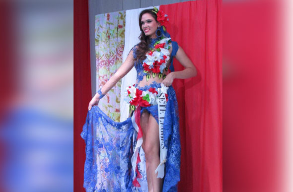 A bela Ana Laura Camilo ficou em quarto lugar no concurso / Foto: Divulgação 