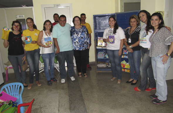 Unidade pediátrica do HNSG ganha biblioteca/ Foto: divulgação