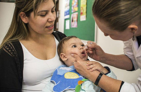 Campanha Nacional de Vacinação vai atender menores de cinco anos e crianças de nove a 15 anos incompletos este ano / Foto: Gabriel Rosa/SMCS