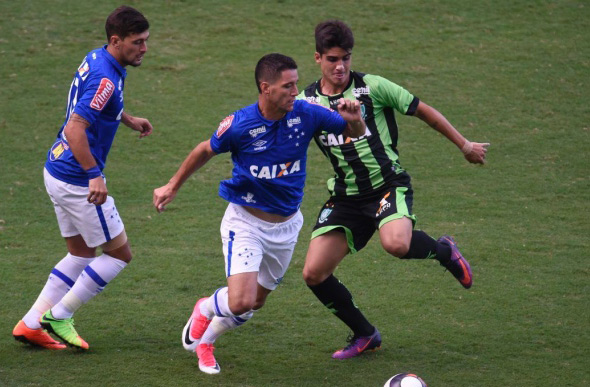 Partida entre América MG x Cruzeiro na Arena Independência em Belo Horizonte MG./Foto: Douglas Magno/O Tempo
