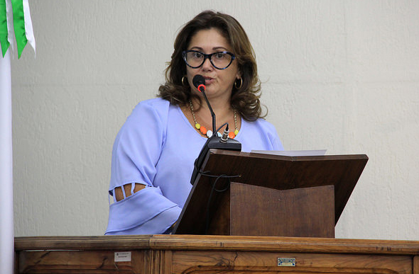 Vereadora Marli de Luquinha / Foto: Ascom Câmara Municipal 