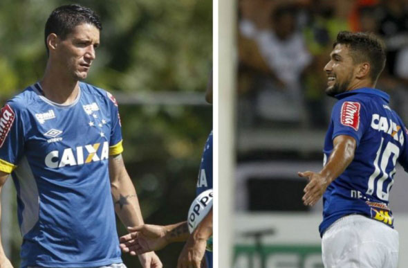 Tiago Neves e Arrascaeta forma dupla em confronto pela Copa do Brasil/Foto: OTempo