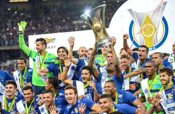 O título brasileiro de 2014 foi o último grande campeonato conquistado pelo Cruzeiro / Foto: Divulgação