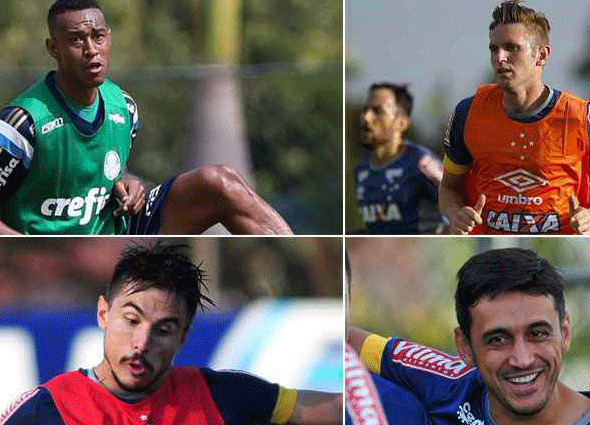 Troca de jogadores foi acertada entre Cruzeiro e Palmeiras/Foto: Super Esportes