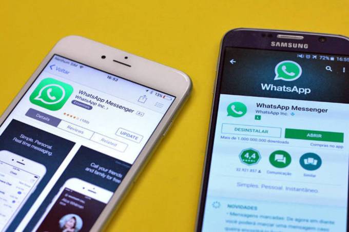 Você pode falar consigo mesmo pelo aplicativo WhatsApp / Foto: Divulgação
