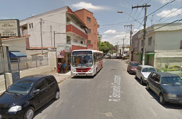 Rua Benjamin Constant, Centro de Sete Lagoas / Foto: Google Maps