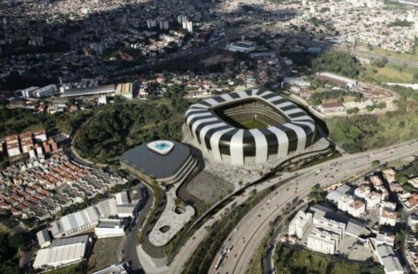 Projeto da Arena do Galo / Foto: Jornal Portal Sul 