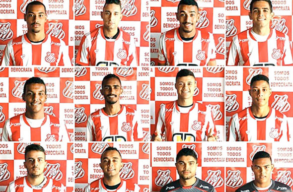 Jogadores do Democrata Futebol Clube / Foto: Divulgação 