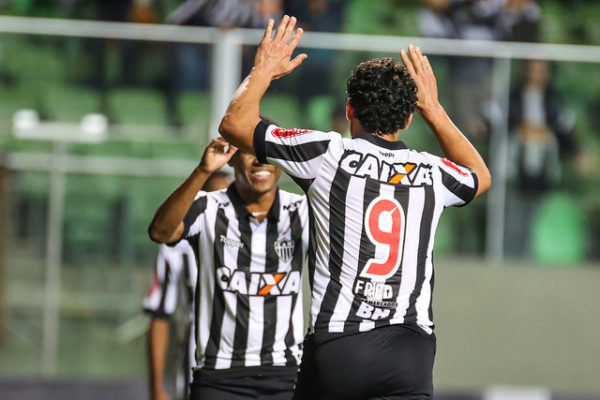 Fred fez o segundo gol do Atlético contra o Sport em partida válida pela 8ª rodada do Brasileiro/Foto: Divulgação