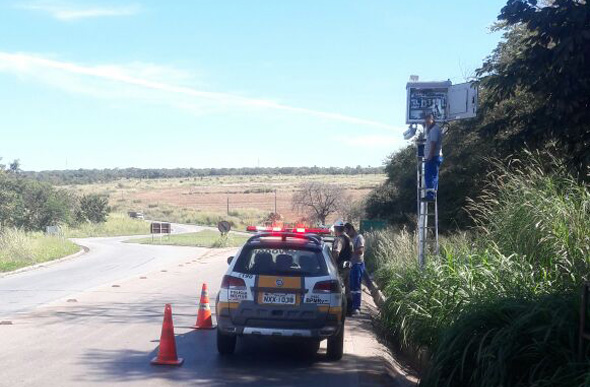 Mais 18 radares já estão ligados nas estradas mineiras/Foto: Divulgação