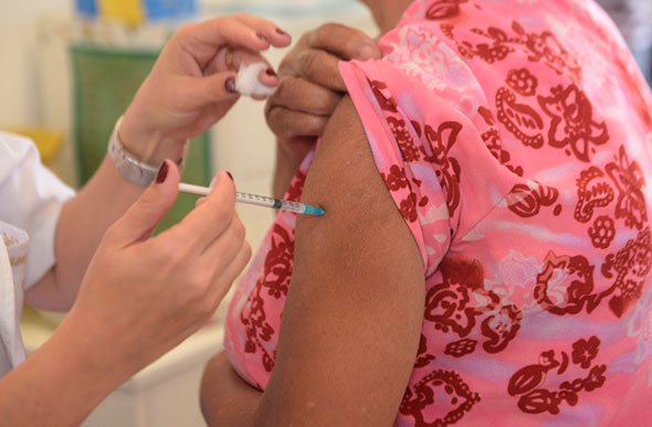 Campanha Nacional de Vacinação contra a Gripe, realizada pelo Sistema Único de Saúde (SUS), vai até a próxima sexta-feira (26) / Foto: Marcus Ferreira