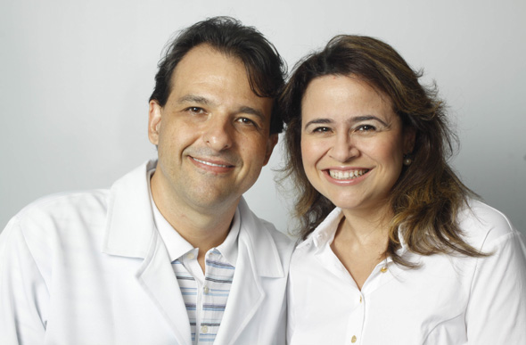 Dr. Clay e Luciana Brites / Foto: Divulgação