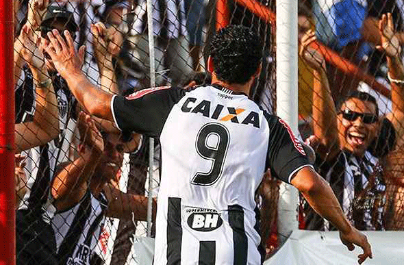 Fred foi o autor do primeiro gol na vitória que classificou o Galo para a outra fase do  Mineiro/Foto: Superesportes