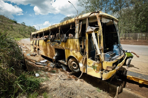 ônibus que vitimou sete pessoas de forma fatal era clandestino/Foto: OT