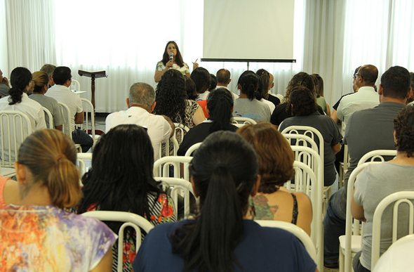 A palestra aconteceu nessa segunda-feira (16) / Foto: Ascom TV Câmara