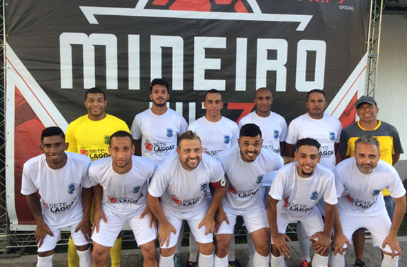 O time de Fut 7 montado pela Secretaria de Esportes de Sete Lagoas faz grande campanha na Seletiva do   Campeonato Mineiro / Foto: Divulgação 