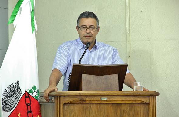 Secretário municipal de Segurança, Trânsito e Transporte Urbano, Wagner de Oliveira / Foto: TV Câmara 