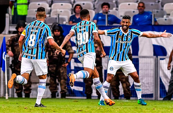 Grêmio vence Cruzeiro no último domingo pelo Campeonato Brasileiro / Foto: Yuri Edmundo 