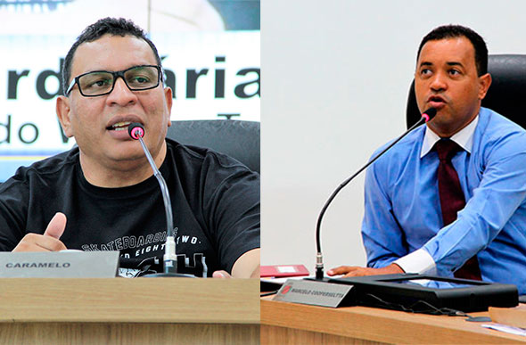 Caramelo e Marcelo Cooperseltta disputam a presidência da Câmara de Sete Lagoas / Foto: AsCom CMSL