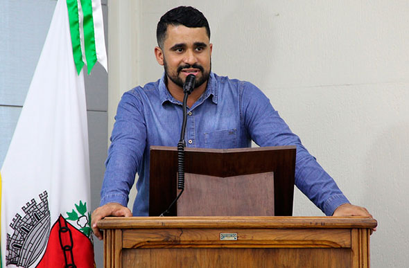 Foto: CMSL / Vereador Fabrício Nascimento - Novo Líder do Executivo na Câmara Municipal