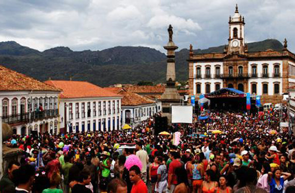 Carnaval em Ouro Preto/ Foto reprodução