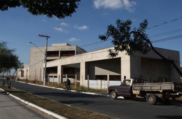 Hospital Regional em Sete Lagoas não ficou pronto/ Foto: Lucas Prates