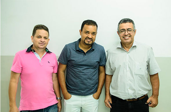 Foto: Alan Júnio / Álvaro Vilaça, Marcelo Cooperselta e Wagner Oliveira