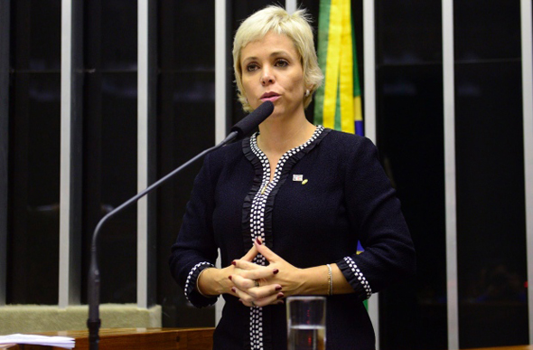 Cristiane Brasil, ministra indicada por Michael Temer e que foi impedida de tomar posse / Foto: Maryanna Oliveira